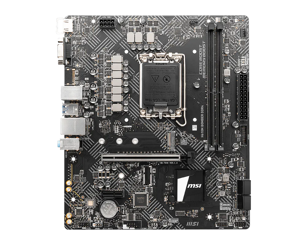 MSI H610M BOMBER DDR4